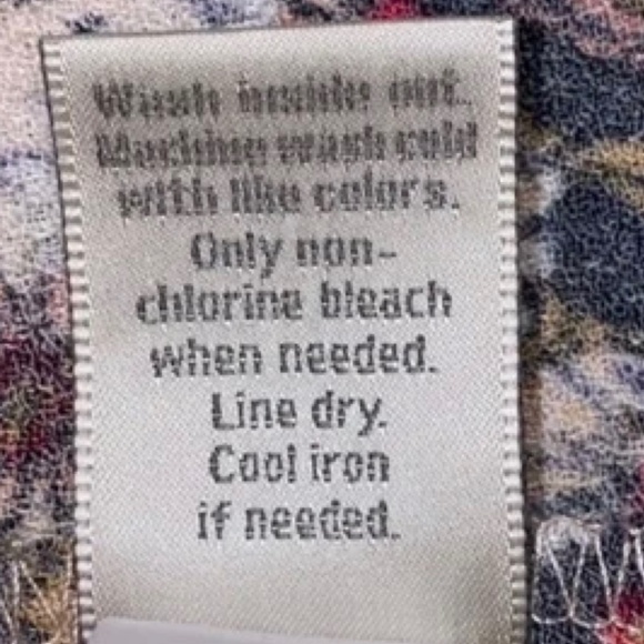 LC LAUREN CONRAD Dress Floral A-Line Crewneck Peter Pan Collar Sleeveless 10 - Picture 4 of 9